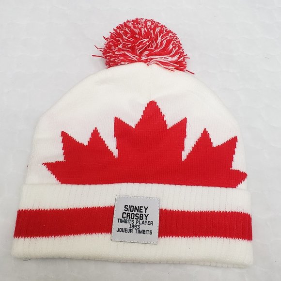 Tim Hortons Sidney Crosby Timbits Kids Size Beanie Hat - Picture 3 of 5